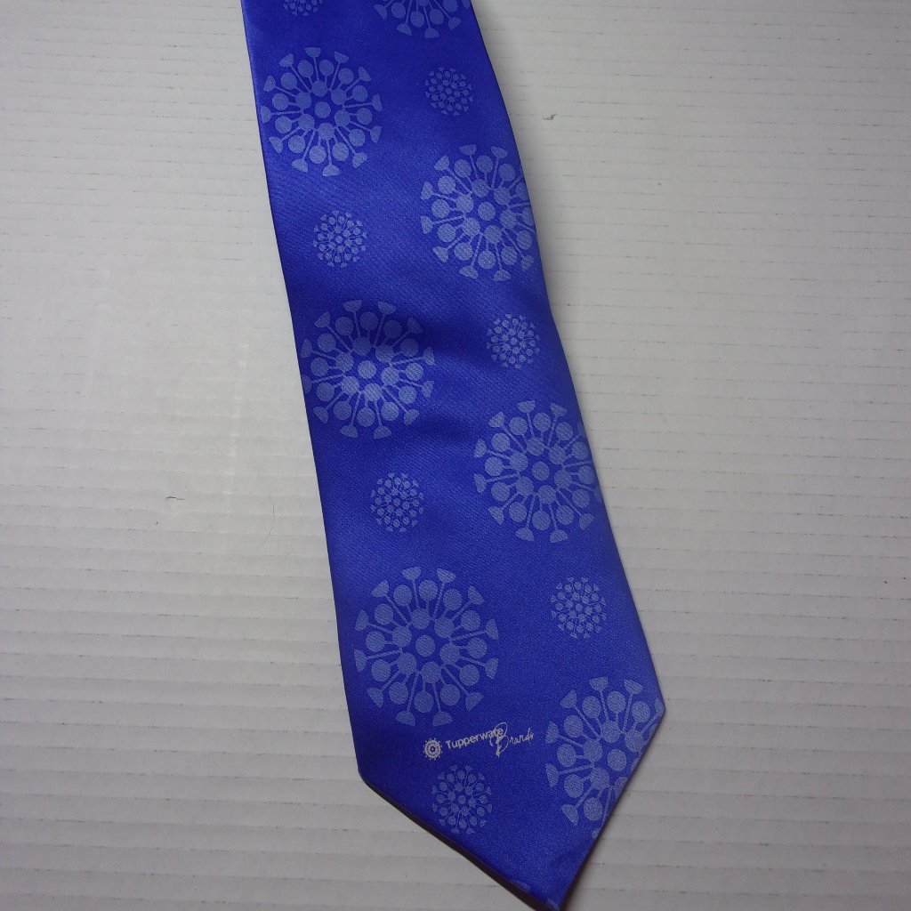 Tupperware Brand 100 Silk Necktie